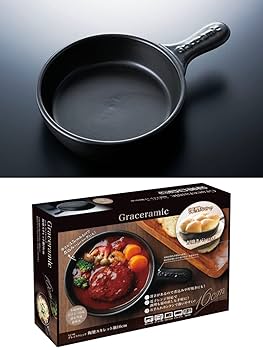 Amazon.co.jp: カクセー(Kakusee) スキレット 陶製 鍋 16cm 深さ